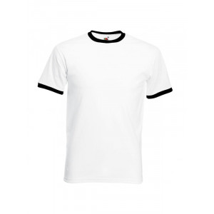  Tricou pentru bărbați Fruit of the loom Ringer. Photo 3